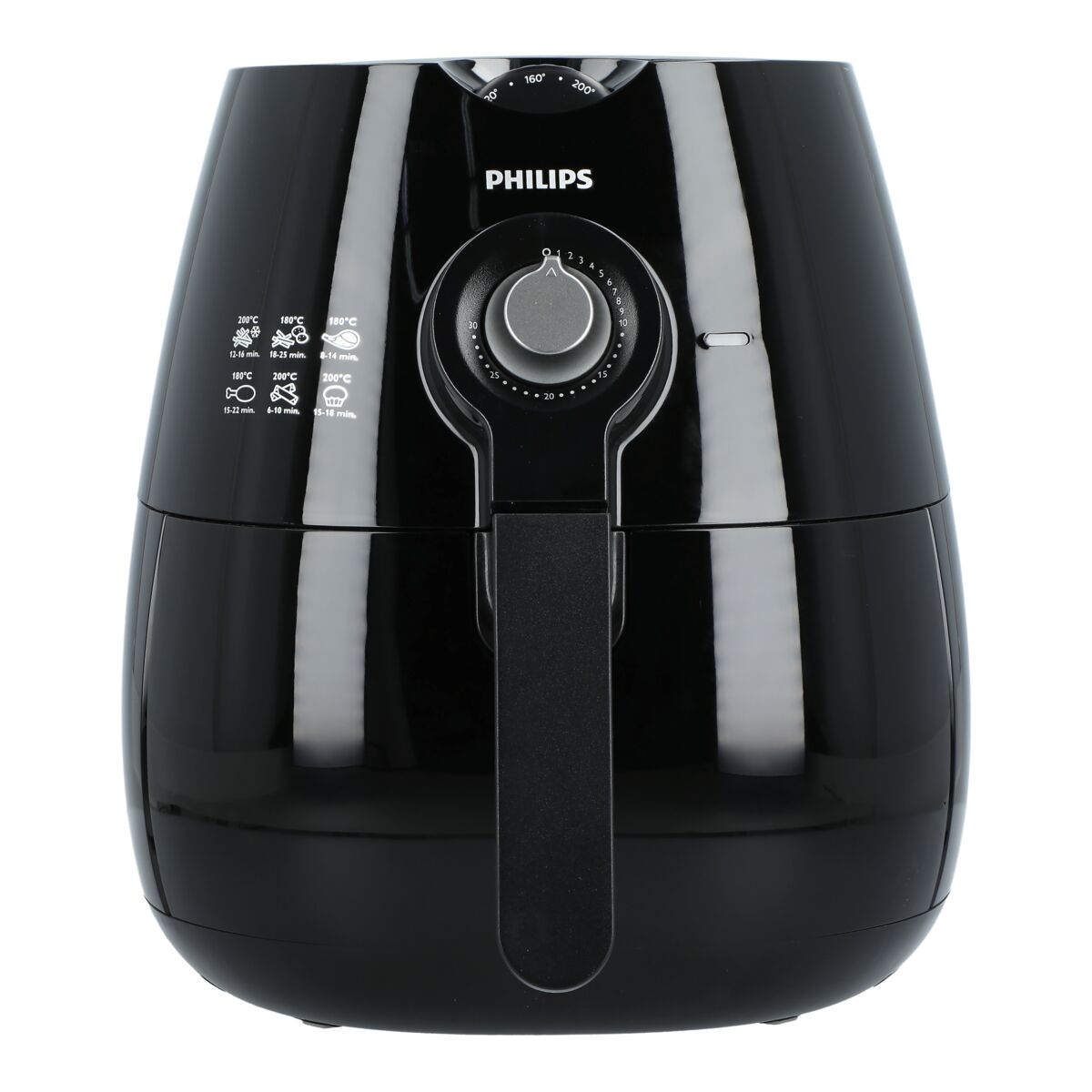 black philips air fryer